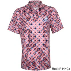 Tattoo Golf Geo Cool-Stretch Golf Shirt -FairwayPro Store TAT0280e