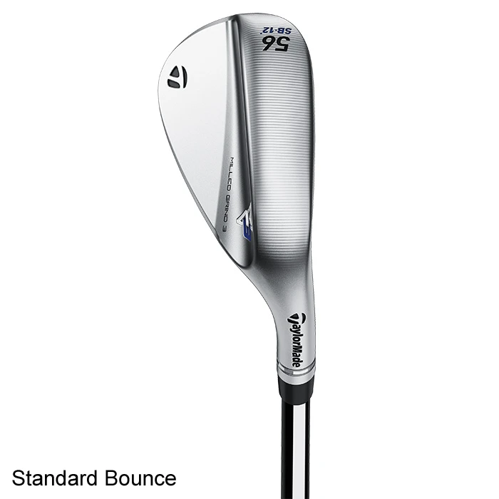 TaylorMade Milled Grind 3 Chrome Wedge 6 TaylorMade Milled Grind 3 Chrome Wedge - Image 4