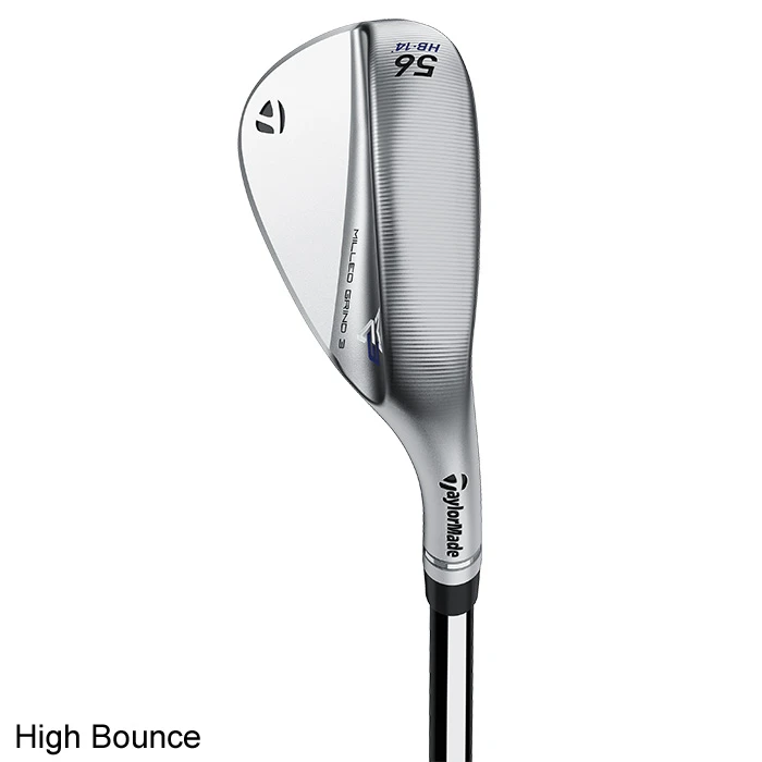 TaylorMade Milled Grind 3 Chrome Wedge 8 TaylorMade Milled Grind 3 Chrome Wedge - Image 6