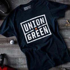 Union Green Badge T-Shirt -FairwayPro Store UNG0004d