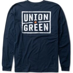 Union Green Double Hit Grit Long Sleeve T-Shirt