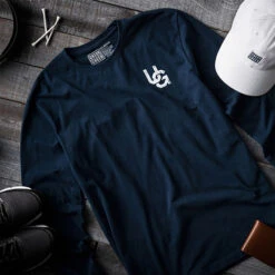 Union Green Double Hit Grit Long Sleeve T-Shirt -FairwayPro Store UNG0005e