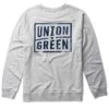 Union Green Double Hit Statement French Terry Sweatshirt -FairwayPro Store UNG0006a