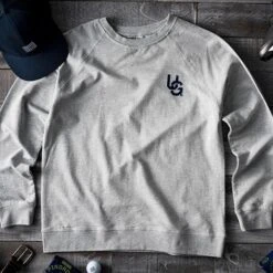 Union Green Double Hit Statement French Terry Sweatshirt -FairwayPro Store UNG0006e